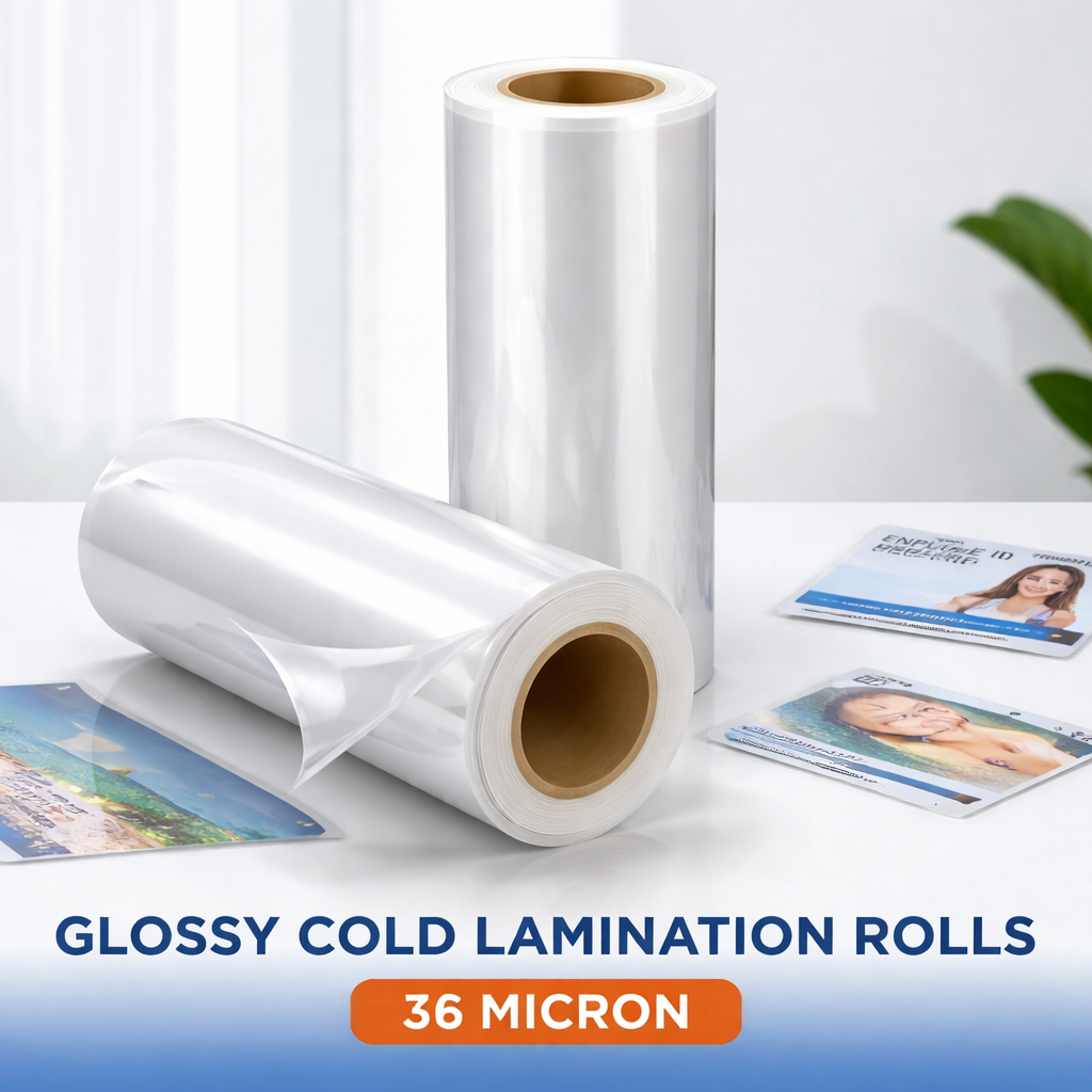 Glossy Cold Lamination Roll (37 Micron)