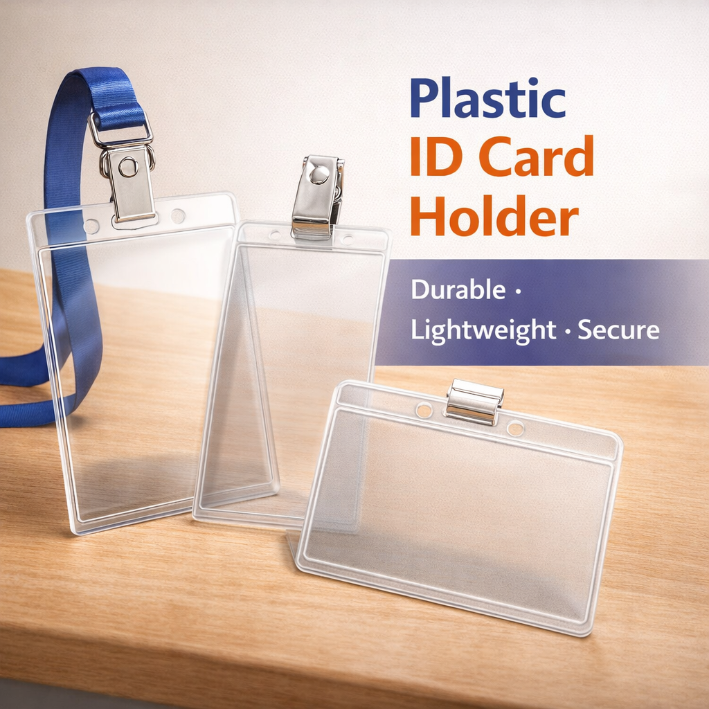 Plastic ID Card Holder