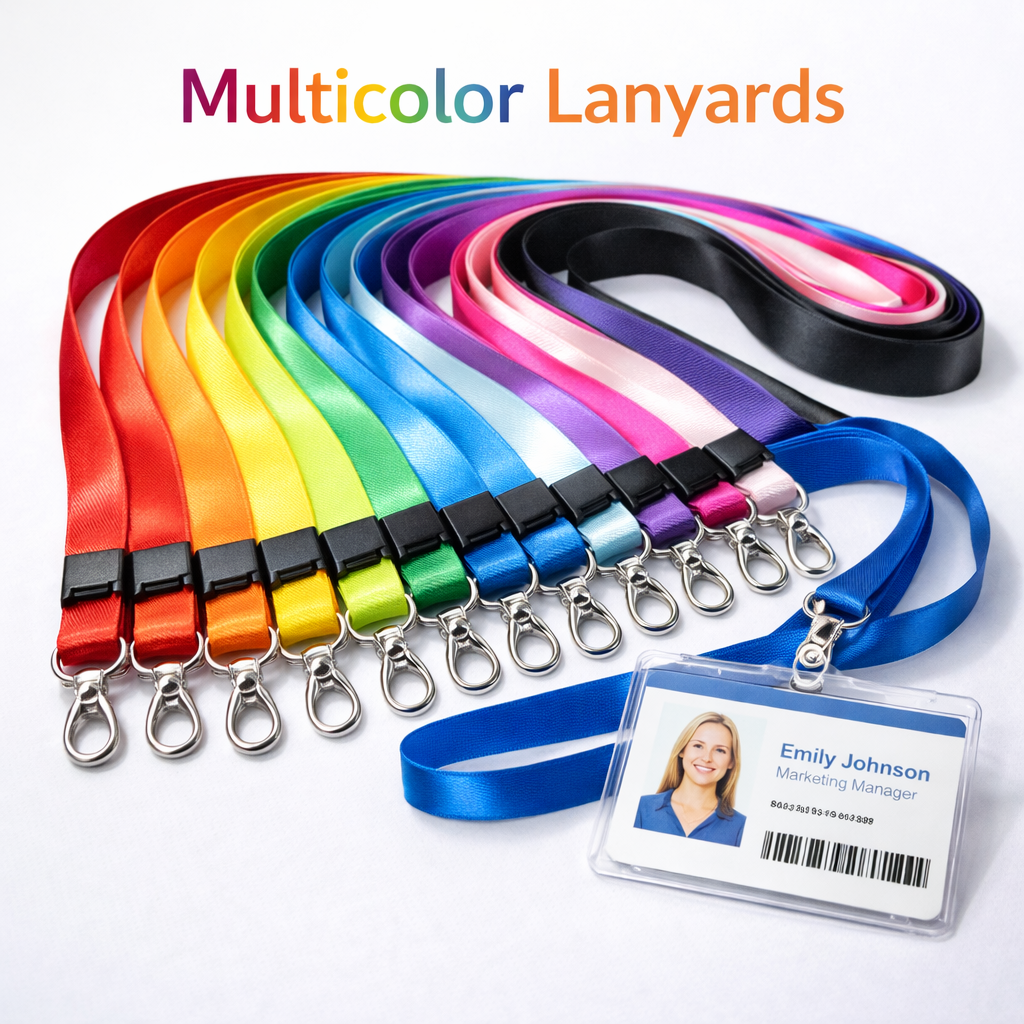 Multicolor Lanyard